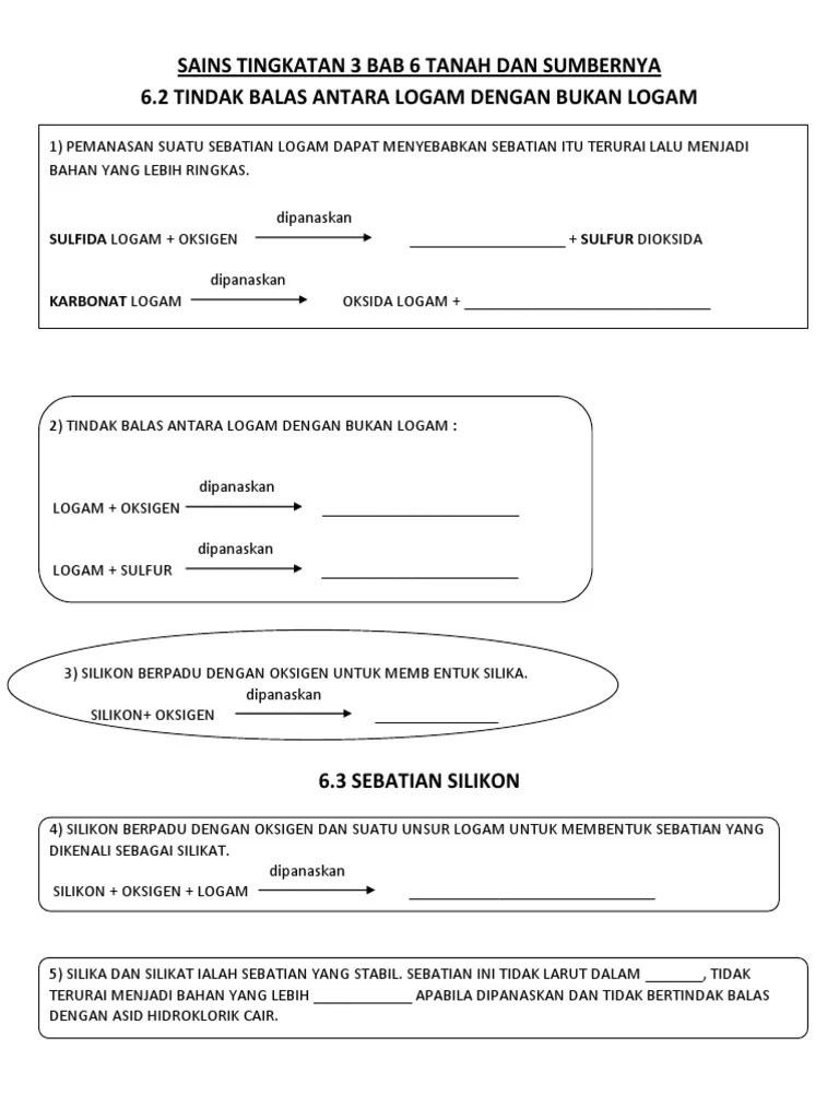 Latihan Sains Tingkatan 4 Kssm Bab 6 - Jawapan Buku Teks Kssm Sains Tingkatan 4 Pdf