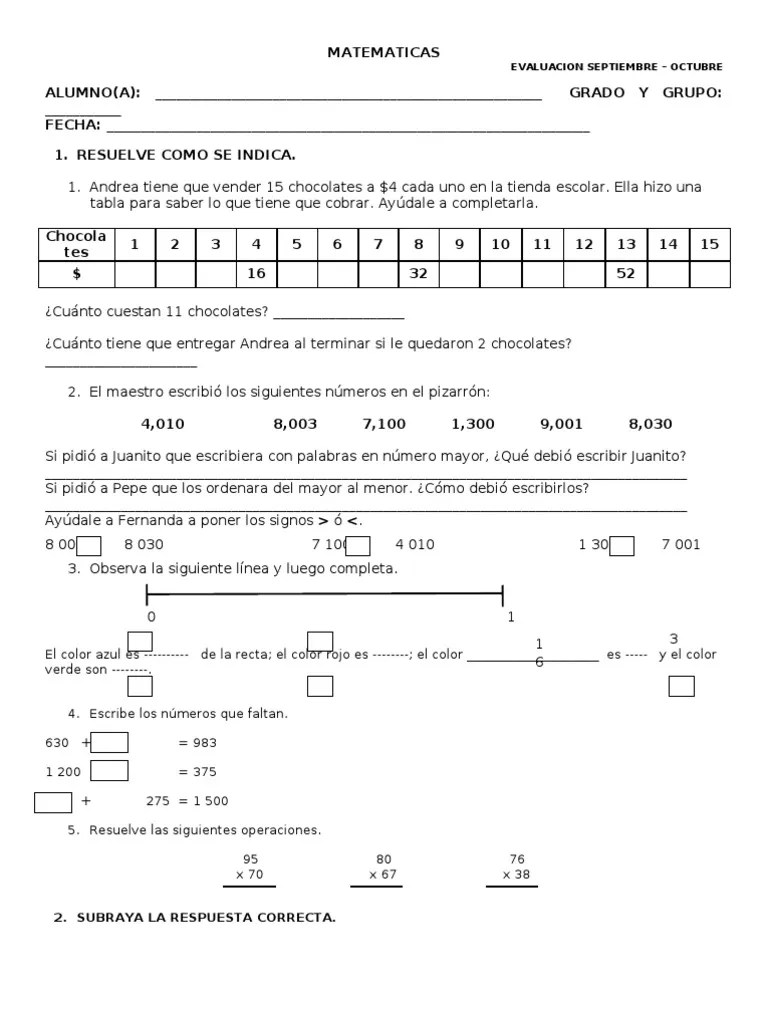 Contestamos las preguntas relacionadas a la pagina 115 del libro de matemática cuarto grado . Examen Matematicas Primer Bimestre Cuarto Grado Pdf Violencia Agitacion