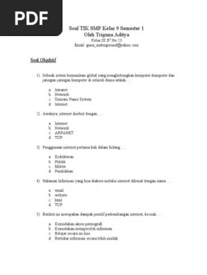 Contoh soal seni budaya kelas 10 (x) sma/ma/smk semest soal seni budaya kelas 7 semester 1 2 dan jawabannya kurikulum …. Contoh Soal Tik Kelas 9 Semester 1 Beserta Jawabannya Contoh Soal Terbaru