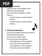 Contoh Teks Pembawa Acara Ibadah Kristen - Berbagai Teks Penting