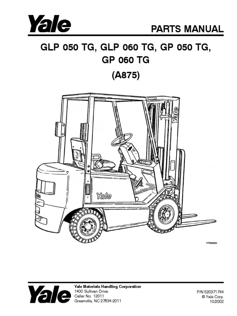 Free trucks, tractors & forklift truck wiring diagrams; Manual Yale Pdf Pdf Truck Forklift
