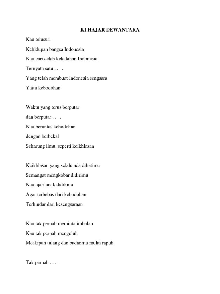 Kumpulan Puisi Pahlawan | PDF