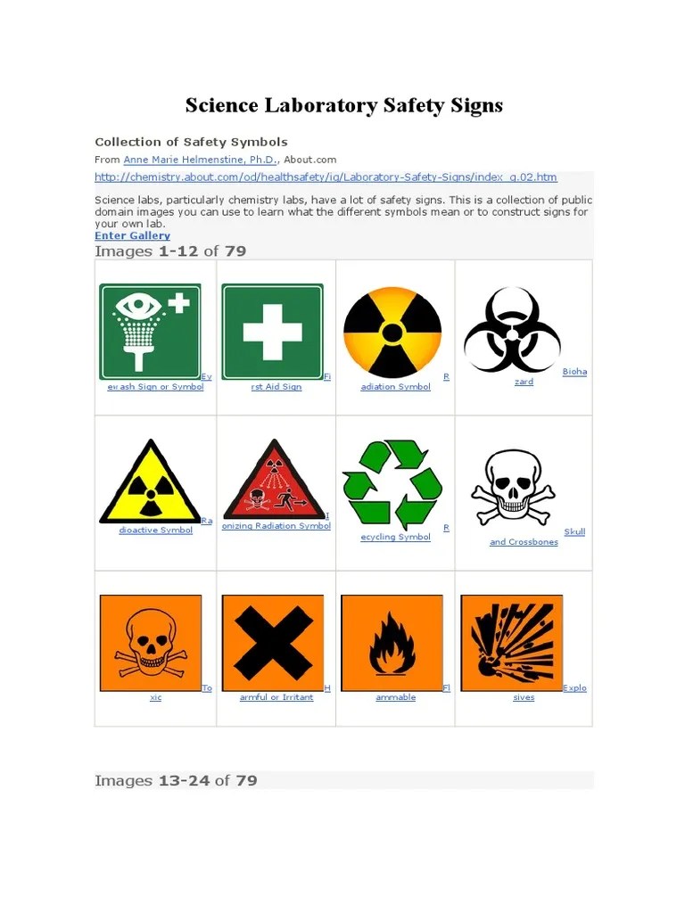 Laboratory Safety Signs Laboratory Sign Hd Stock Images Shutterstock