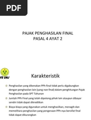 PPH Final 4 Ayat 2 | PDF