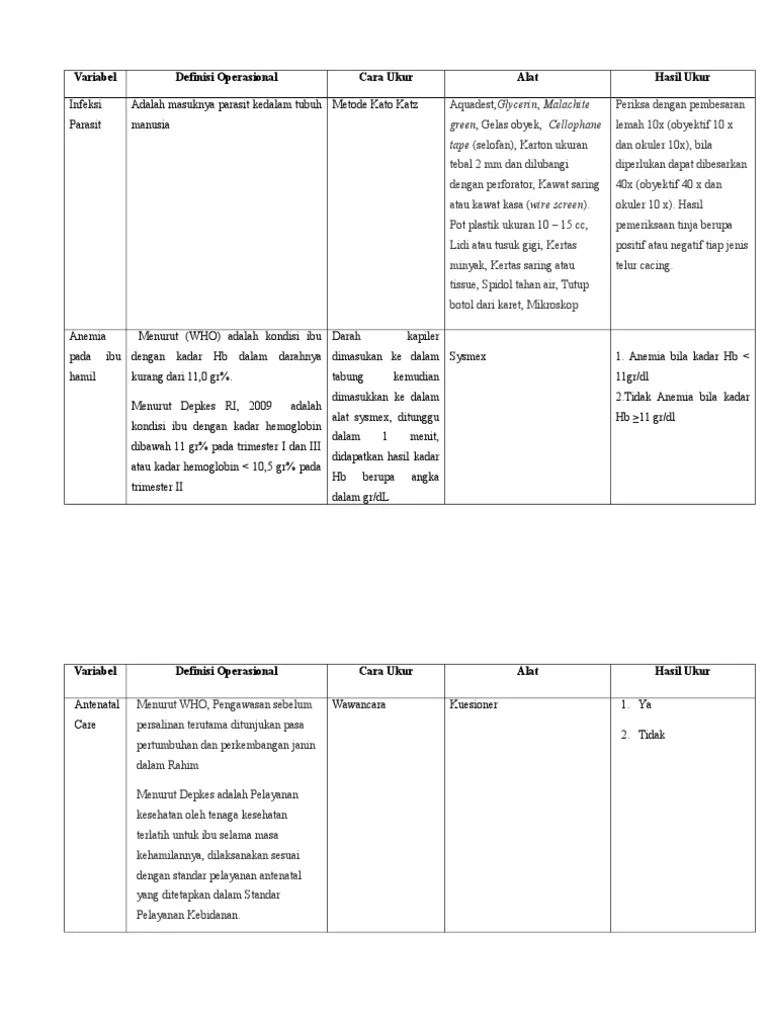 Adapun definisi konseptual dan definisi operasional variabel. Do Proposal Pdf