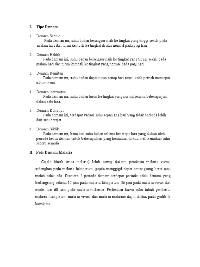 Tipe Demam | PDF