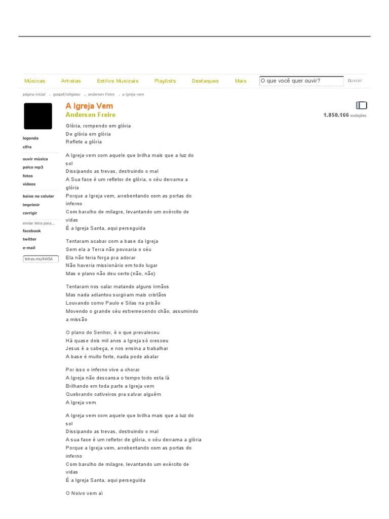 Anderson Freire A Igreja Vem Download Lauriete Musica Gospel Apk A Igreja Vem Anderson Freire
