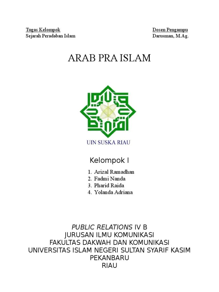 Bangsa Arab Pra Islam | PDF