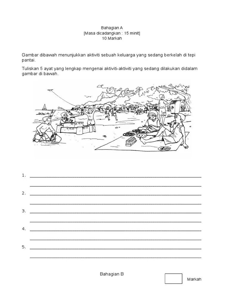 Dan taman tema air, bukan? Bm Penulisan Tahun 4 Pdf