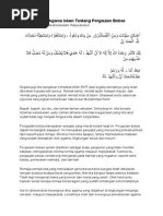 Ceramah Tentang Taubat | PDF