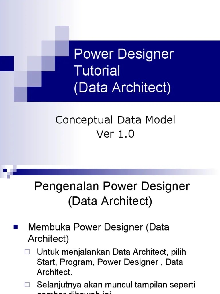 Karena dfd adalah hasil beakdown context diagram tadi. Power Designer Tutorial Pdf