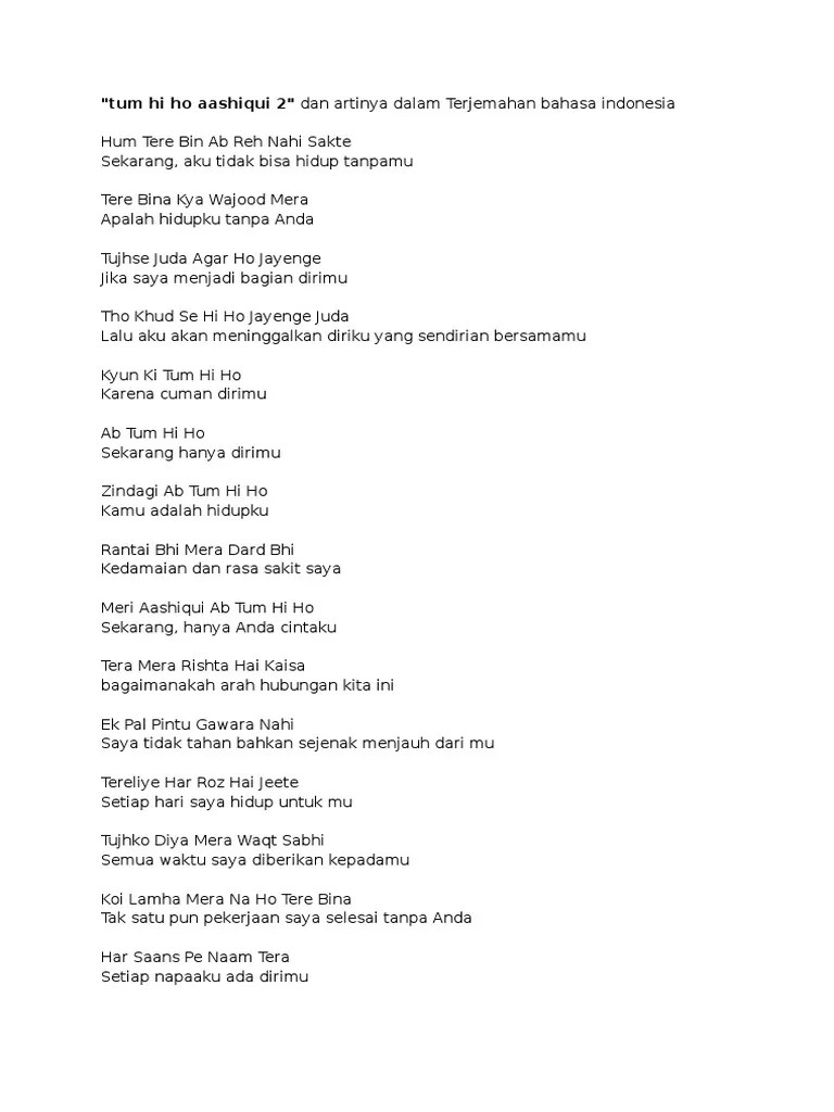 Chece. Lirik Lagu India | PDF