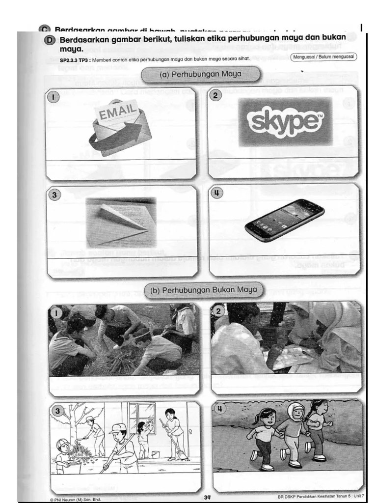 Pendidikan kesihatan tahun 4 unit 11 akil baligh pdpr 2021 januari 2021. Latihan Pendidikan Kesihatan Tahun 5 Perhubungan Wallpaper