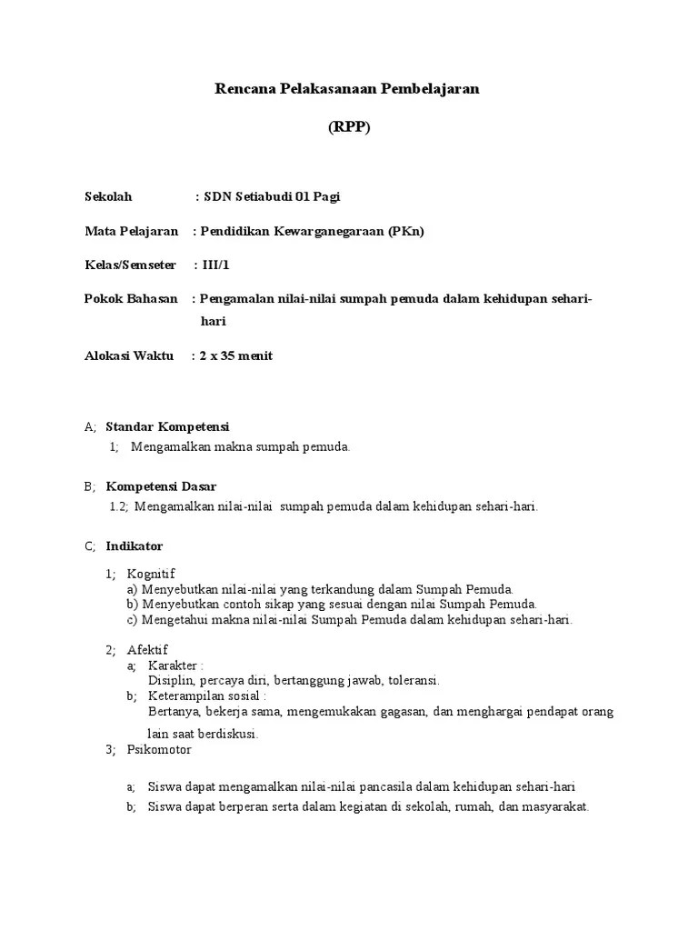 Manfaat keberagaman sifat individu di dalam masyarakat bisa menumbuhkan sikap… a. Rpp Pkn Kelas 3 Pdf