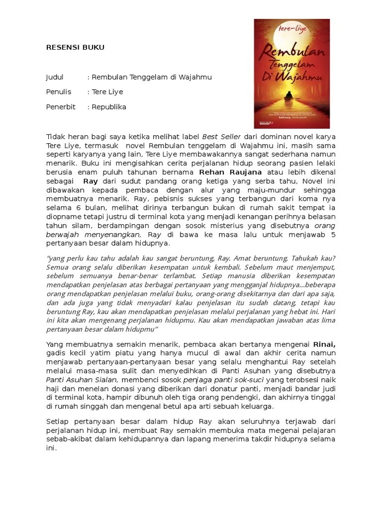 Resensi Buku Tere Liye | PDF