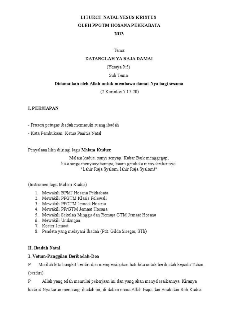 Lepas dari dosa karena firman. 25 Trend Terbaru Kata Kata Prolog Dalam Liturgi Natal Zee Blog S