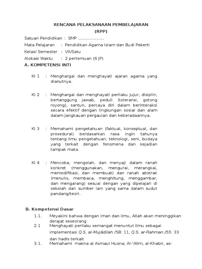 KLS 7 Bab 1 | PDF