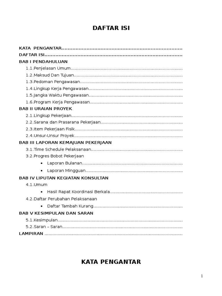 Salah satu contoh perusahan bukan badan hukum adalah perusahaan perseorangan. Contoh Laporan Bulanan Pengawasan Proyek Gedung - Seputar ...