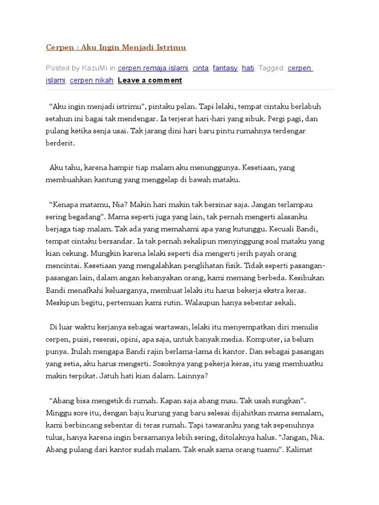 Cerpen | PDF