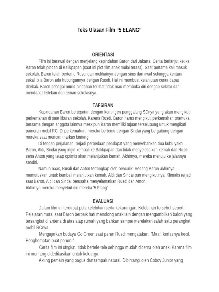 Contoh analisis struktur dan ciri kebahasaan teks resensi. Contoh Teks Ulasan Novel Beserta Strukturnya Orientasi Sinopsis Analisis Evaluasi Berbagi Struktur