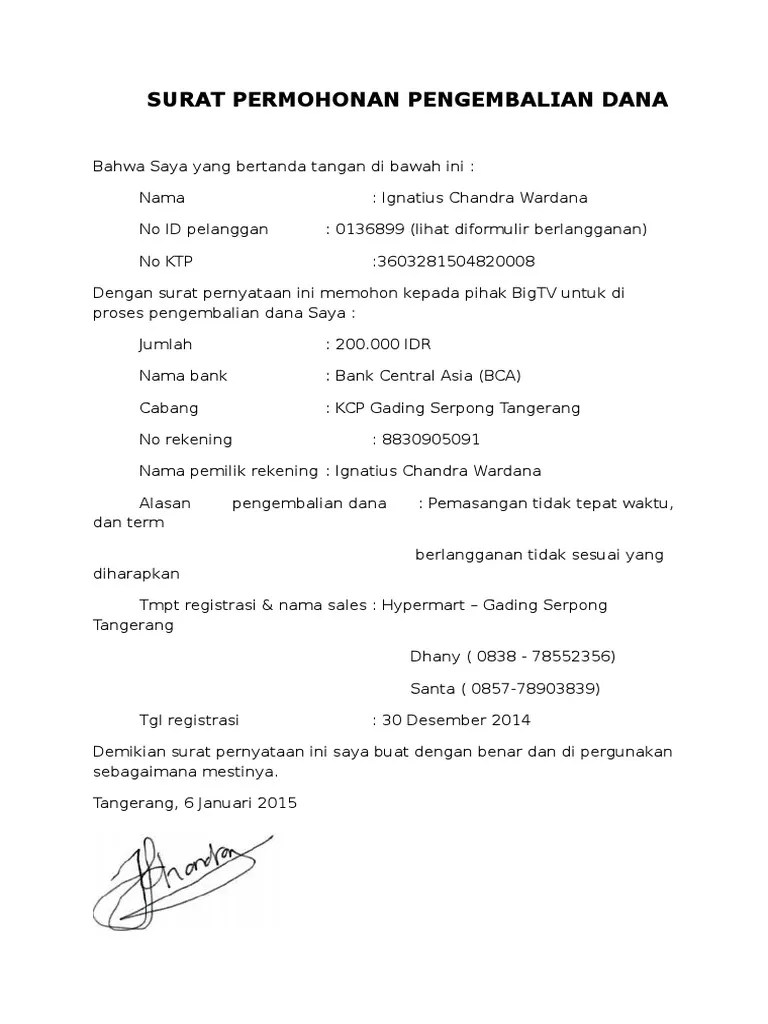 Contoh Surat Permohonan Upgrade Internet / Surat kuasaambilijazahdoc