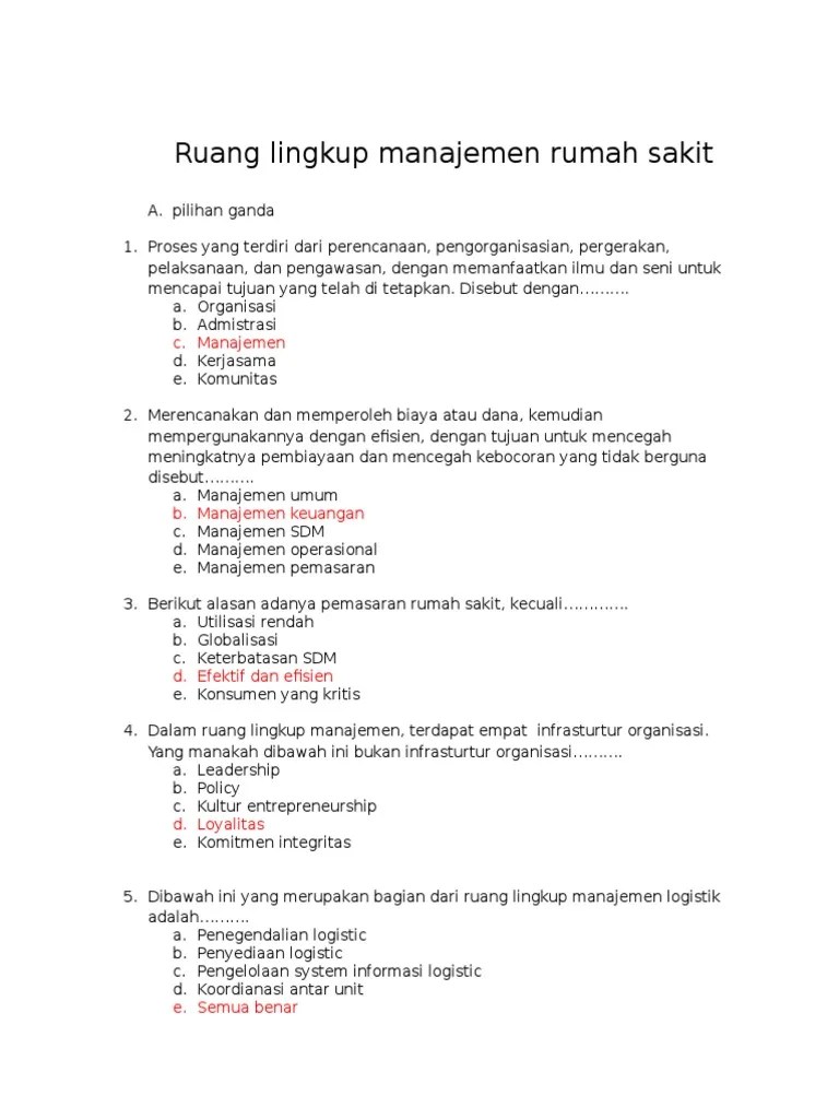 Analisis data kesehatan dikenal dengan certified health data analyst (chda). Contoh Soal Sistem Informasi Rumah Sakit