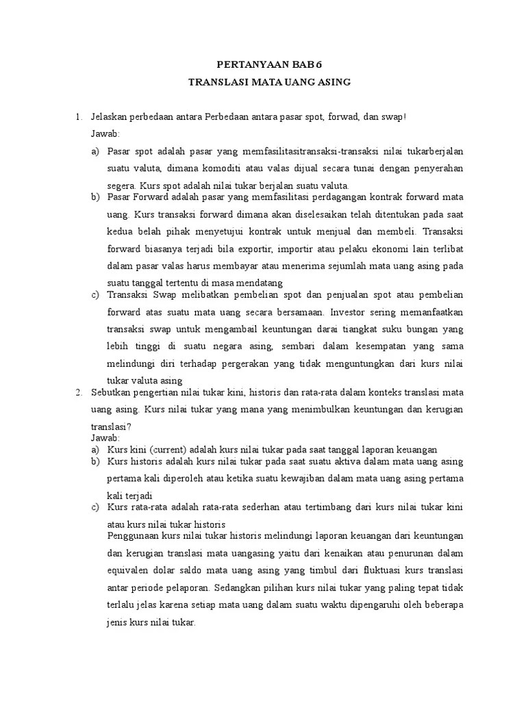 Gambar 6.4 pesan kesalahan transaksi. Bab 6 Translasi Mata Uang Asing Soal Jawaban Pdf