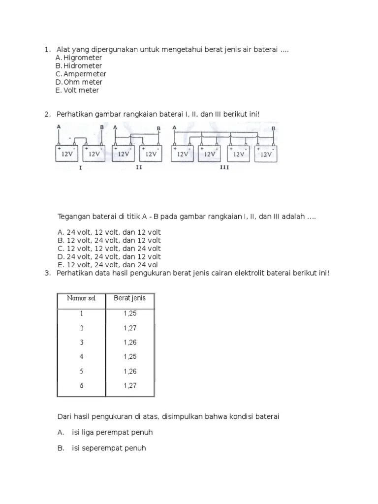 Memelihara Baterai | PDF