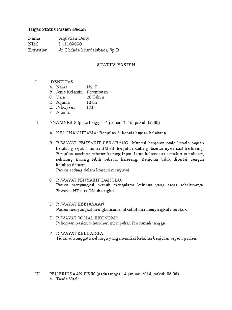 Ny, F Granuloma Occipitalis | PDF