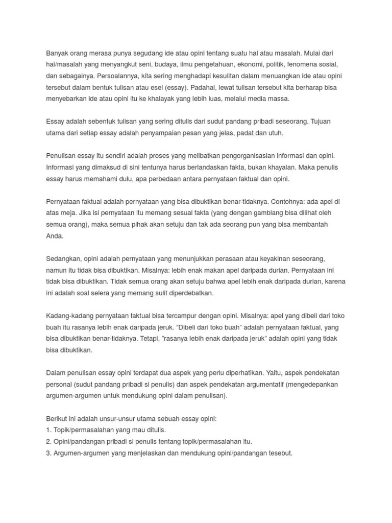 Soal olimpiade kebumian australia memiliki . Essay Adalah - Guru Ilmu Sosial