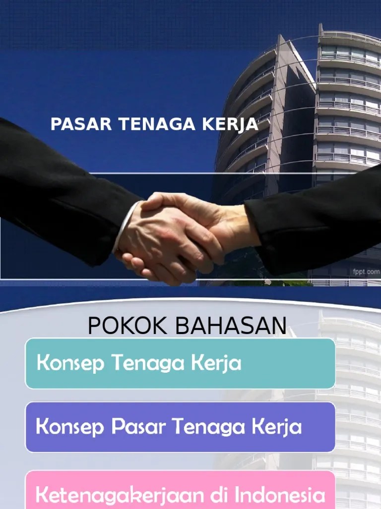 Pasar Tenaga Kerja | PDF