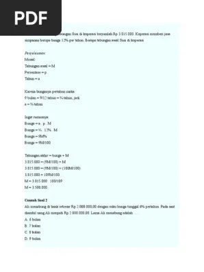 Advertisements seorang siswa sd ataupun smp di indonesia pasti sudah … Matematika Bunga Pertumbuhan Dan Peluruhan Pdf