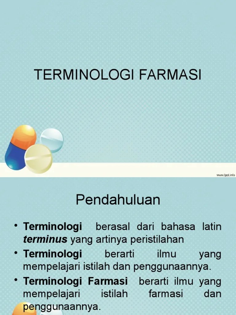 Kata Terminologi Dan Artinya