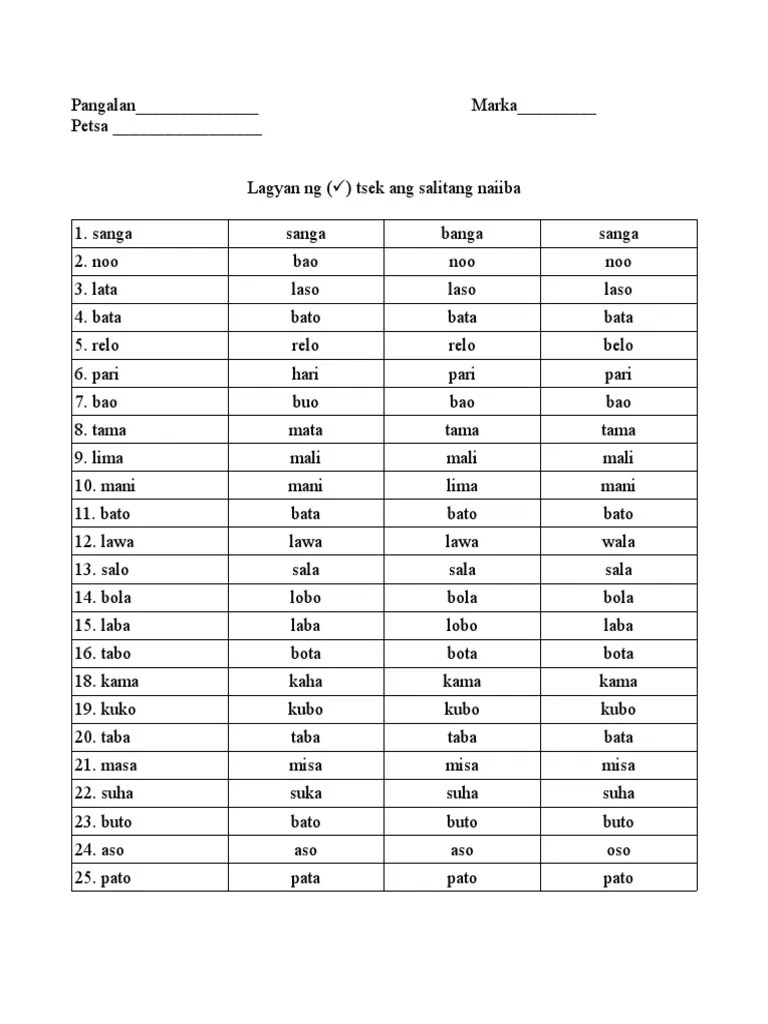 kinder filipino worksheets pdf