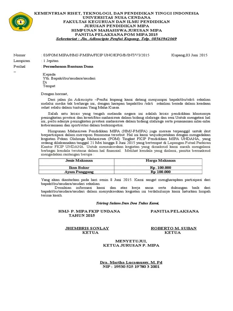 Contoh surat audiensi ke walikota dari organisasi intra kampus. Contoh Kop Surat Himpunan Mahasiswa - Contoh Kop Surat