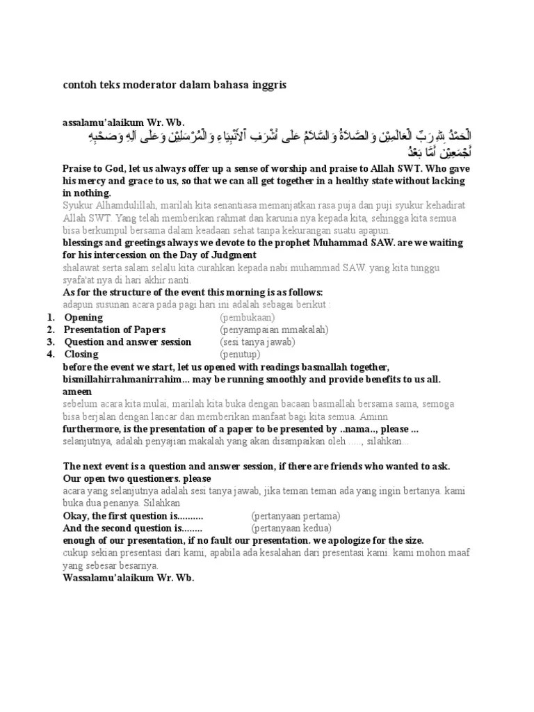 Artikel ini menjelaskan tentang 5 cara untuk membuka presentasi bahasa inggrismu agar lebih menarik bagi penonton. Membuka Presentasi Dalam Bahasa Inggris Nasi