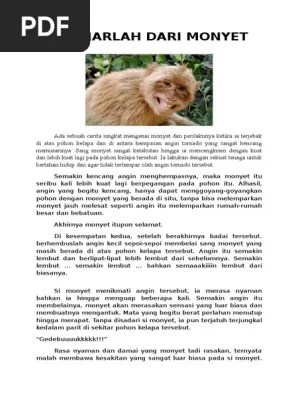 Belajarlah Dari Monyet | PDF