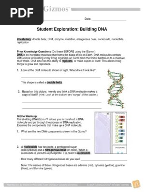 (more)ched materials which i obtained from mysciencebox.com. Building Dna Dna Replication Dna