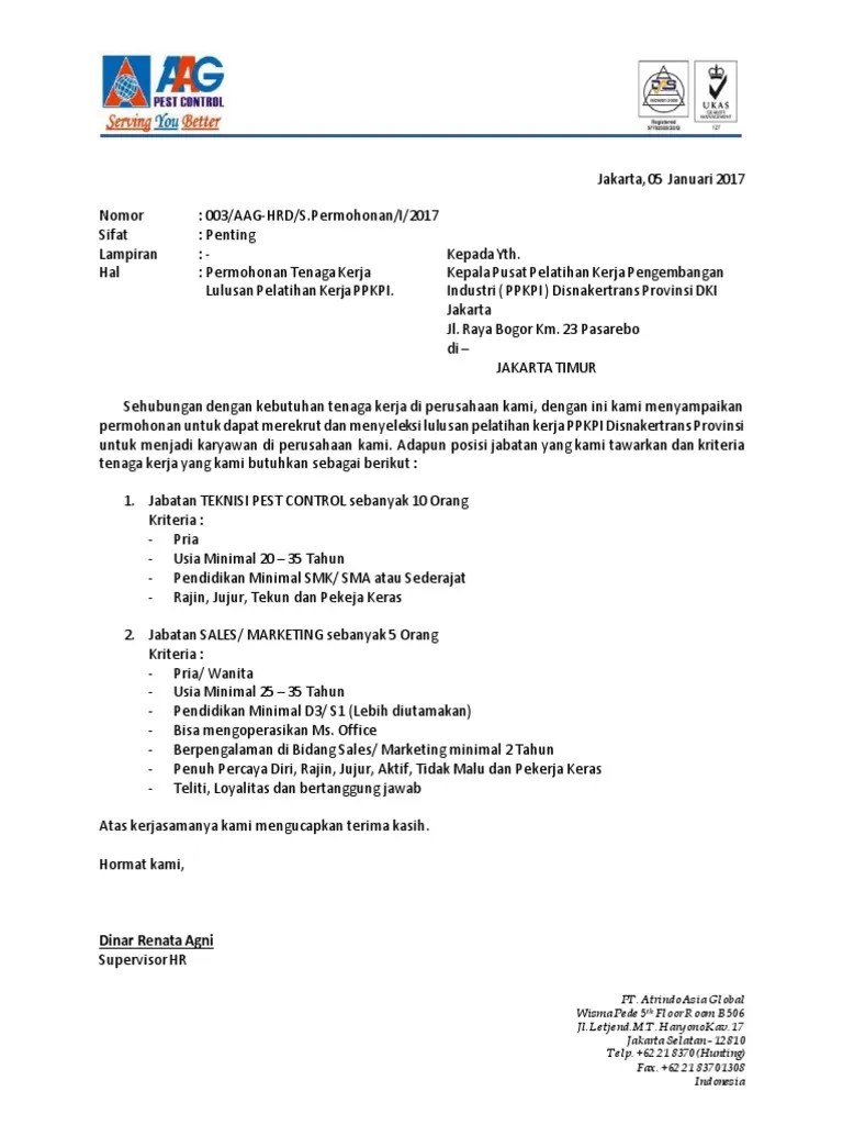 Contoh surat permohonan ini akan memandu anda secara bijak menata kalimat misalnya untuk memohon cuti . Contoh Surat Pengajuan Pelatihan Karyawan Mosaicone