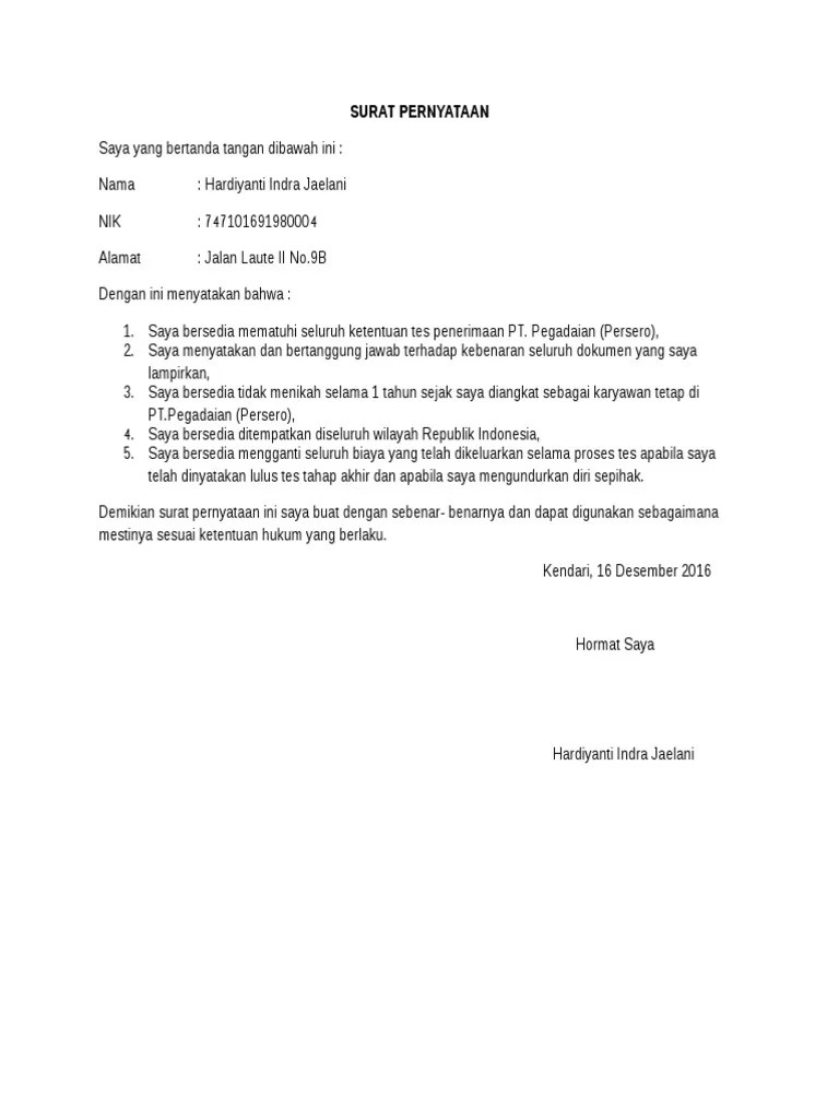 Berikut ini adalah contoh surat perjanjian sewa rumah kontrakan terbaru. Contoh Surat Bersedia Tidak Menikah Selama Magang