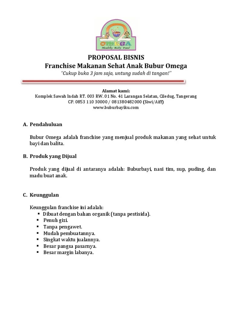 Kau sanggup menelusuri tulisan yg sinkron dengan kehendak kamu lantaran awak mempunyai . Proposal Omega Healthy Baby Foods
