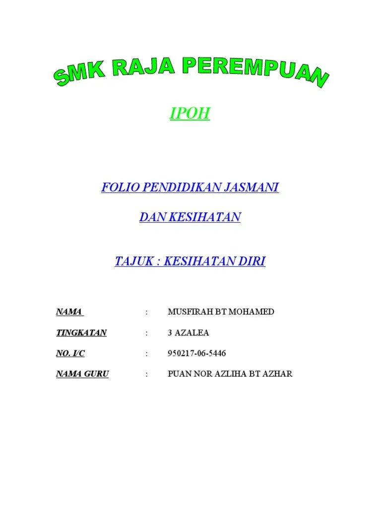Contoh Folio Sains Tingkatan 2 Penyakit Tidak Berjangkit - Folio Sains Tingkatan 2 2018 Membalik Buku Halaman 1 46 Anyflip