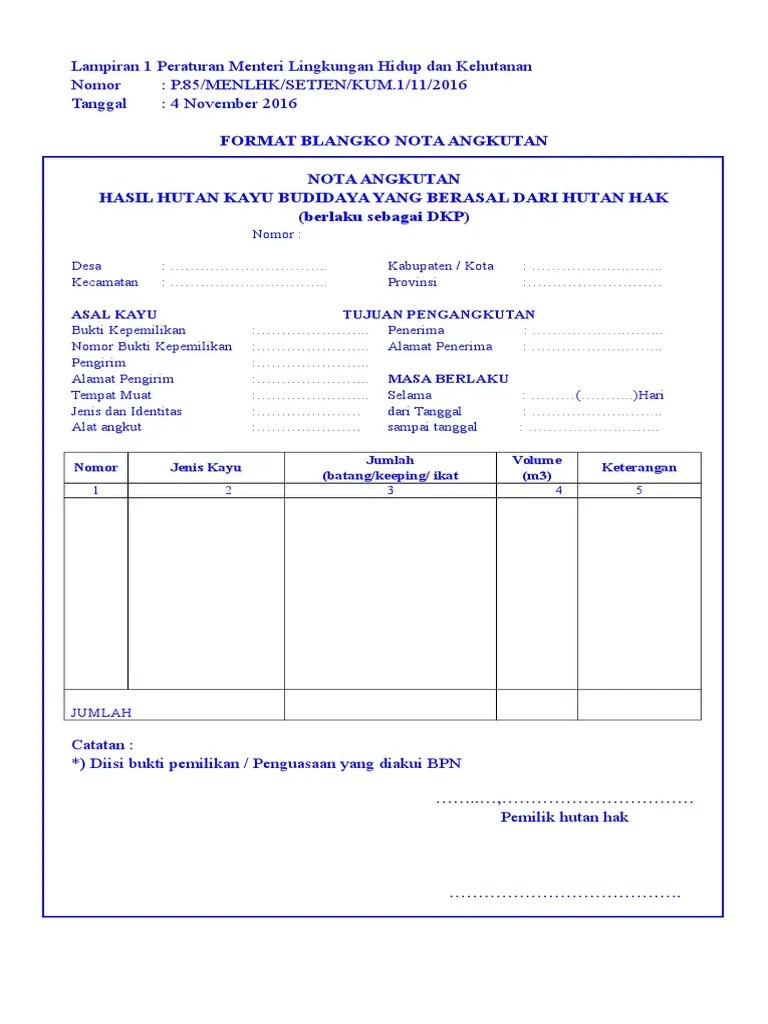 Sebagai contoh, penghitungan kebutuhan armada pengangkutan dan perkiraan hasil . Format Blangko Nota Angkutan Pdf