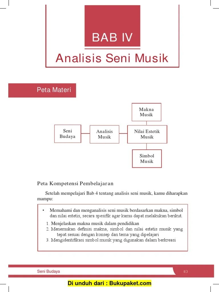 Bab 4 Analisis Seni Musik | PDF
