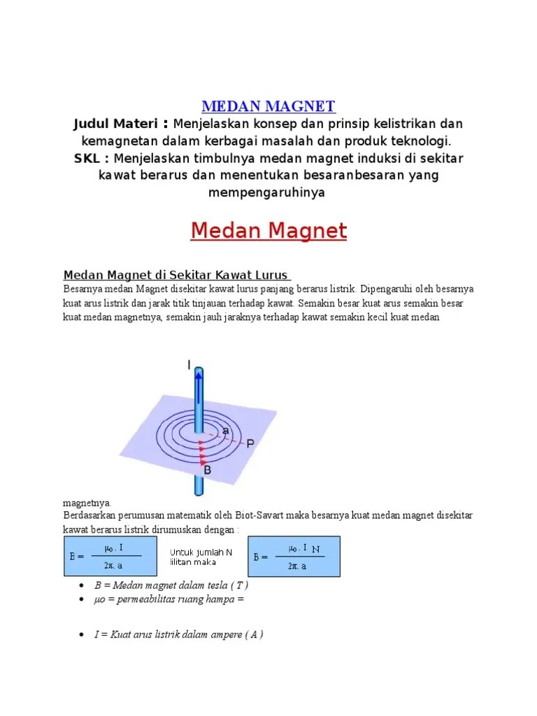 Medan Magnet | PDF