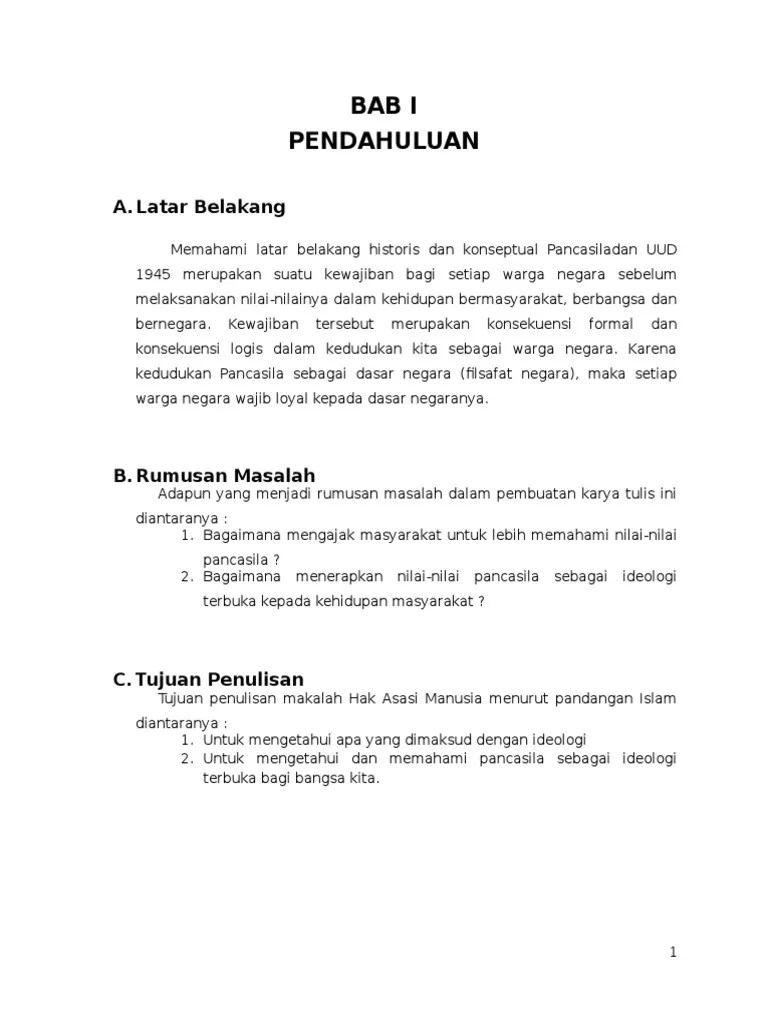 Makalah Pancasila | PDF