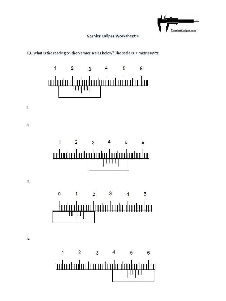 10 fresh vernier caliper worksheet pdf jazz roots