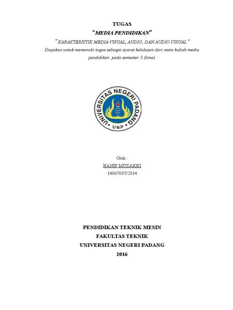 Karakteristik Media Visual, Audio, Dan Visual - Audio | PDF