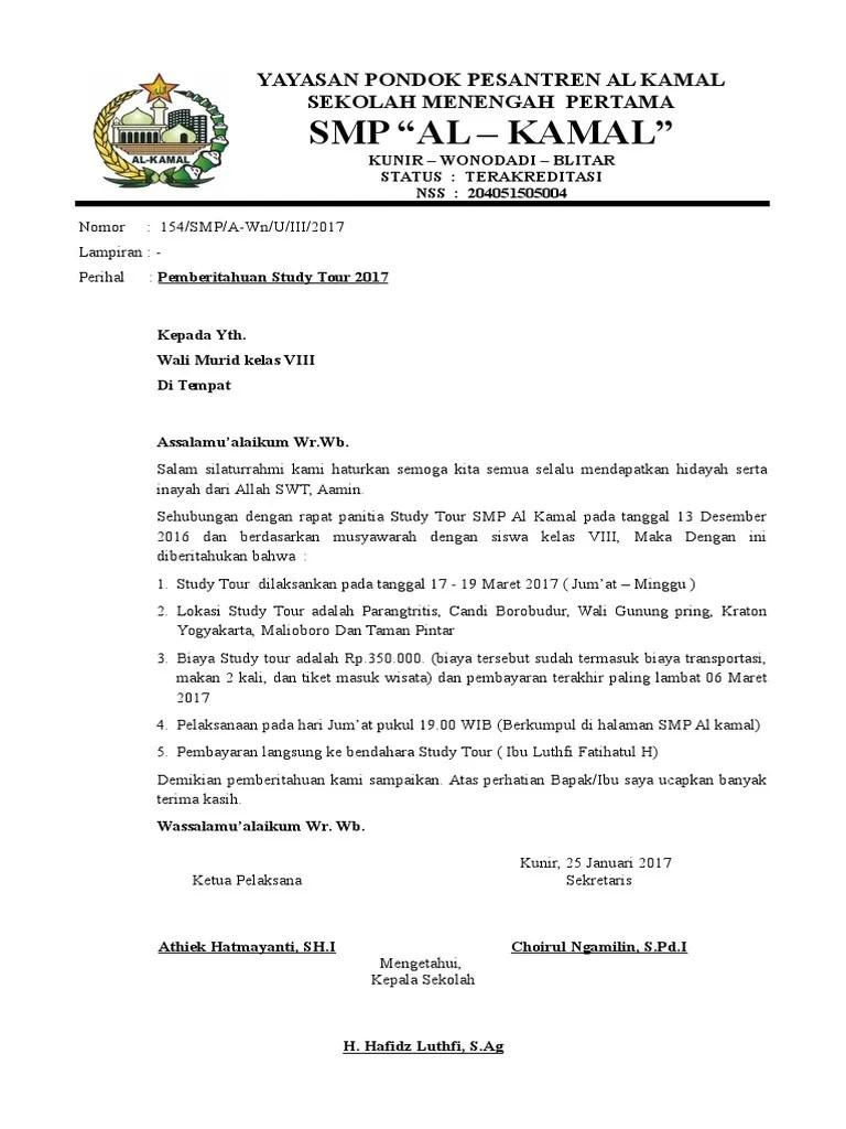Laporan perjalanan dalam bahasa inggris pateron. Contoh Pengumuman Study Tour Dalam Bahasa Inggris