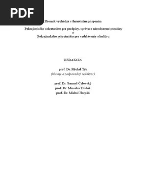 Nové znění zákona tak představuje příslib, že dojde ke zlepšení . Slovakisticky Zbornik 1 2006 Pdf